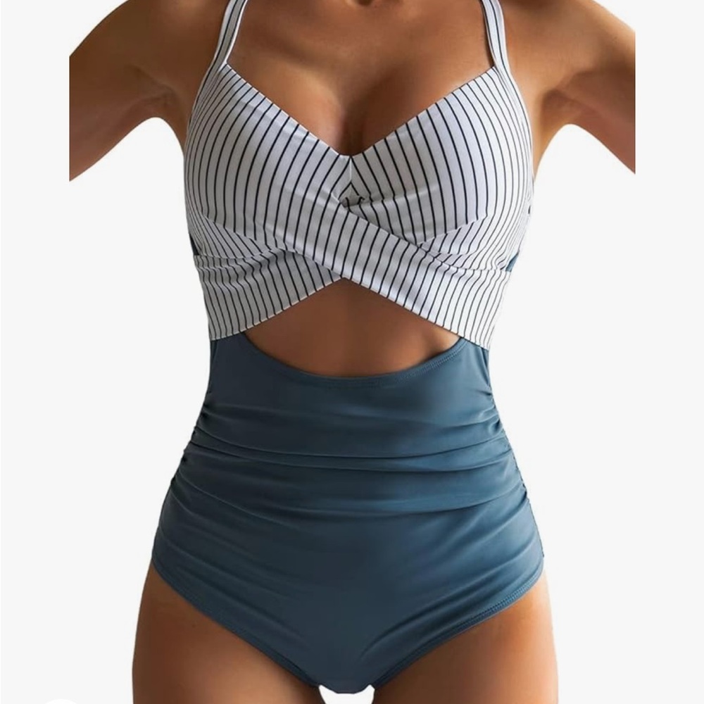 NEW Eomenie Women's One Piece Swimsuit XS